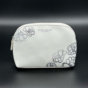 *Host Pick* Coach - Makeup Bag - White